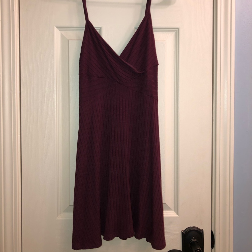 Maroon Dress